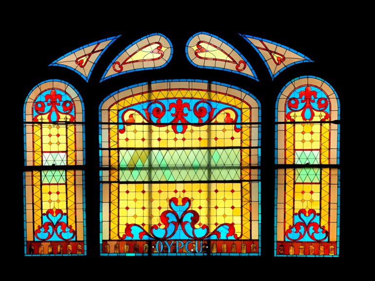 College Corner Stained Glass